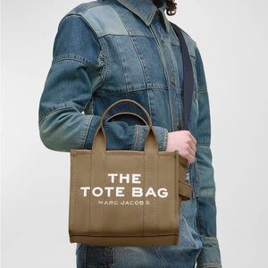 Marc Jacobs Slate Green Small Tote Bag